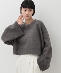 NOGLE | 【NOGLE/ノグル】ショートルーズリブニット(ニット/セーター)