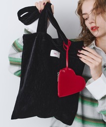 bita.（ビタ）の「プリーツベロアbita.トートバッグ（トートバッグ）」