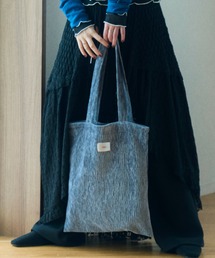 bita.（ビタ）の「プリーツベロアbita.トートバッグ（トートバッグ）」