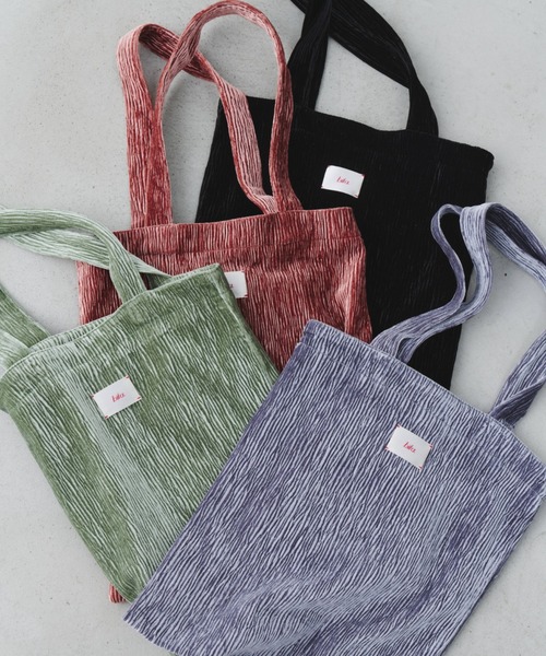 プリーツベロアbita.トートバッグ（トートバッグ）｜bita.（ビタ）の