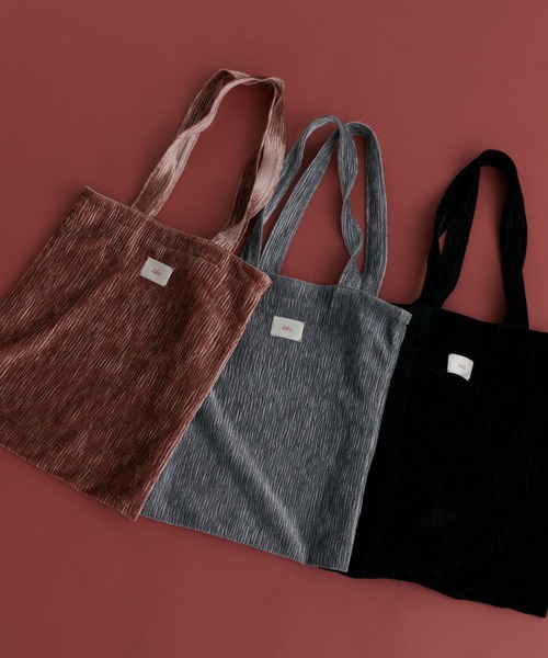 プリーツベロアbita.トートバッグ（トートバッグ）｜bita.（ビタ）の