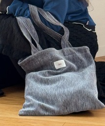 bita.（ビタ）の「プリーツベロアbita.トートバッグ（トートバッグ）」