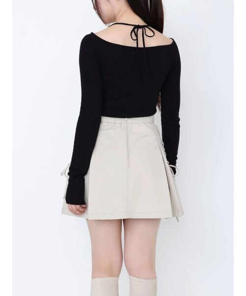 EATME(イートミー)の「リングデコルテリブTOP(Tシャツ/カットソー・レディース・ピンク/グレー/ブラック・FREE)」の20枚目の写真