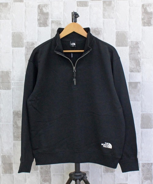 THE NORTH FACE（ザノースフェイス）の「コア ハーフジップ ワンポイント スウェット トレーナー CORE HALF ZIP The North Face Korea Line（スウェット・メンズ・クリーム/ブラック/シルバー・M/XL/L）」の4枚目の写真