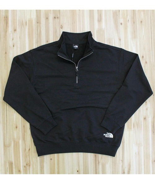 THE NORTH FACE（ザノースフェイス）の「コア ハーフジップ ワンポイント スウェット トレーナー CORE HALF ZIP The North Face Korea Line（スウェット・メンズ・クリーム/ブラック/シルバー・M/XL/L）」の6枚目の写真