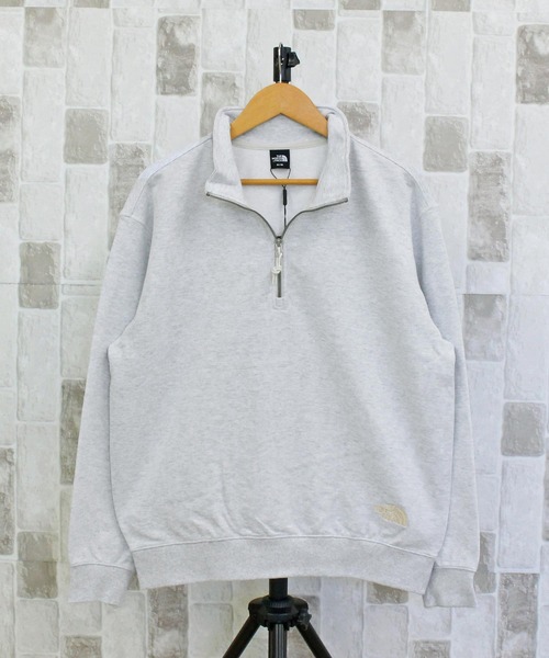 THE NORTH FACE（ザノースフェイス）の「コア ハーフジップ ワンポイント スウェット トレーナー CORE HALF ZIP The North Face Korea Line（スウェット・メンズ・クリーム/ブラック/シルバー・M/XL/L）」の15枚目の写真