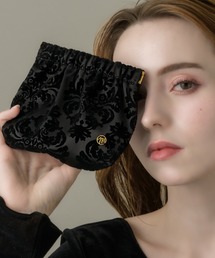 muku(N)POUCH/ROSE VELOUR(|[`)