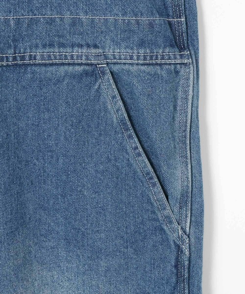 UNIVERSAL OVERALL（ユニバーサルオーバーオール）の「【UNIVERSAL OVERALL(ユニバーサルオーバーオール)】/デニムオーバーオール（サロペット/オーバーオール・レディース・インディゴブルー・FREE）」の7枚目の写真