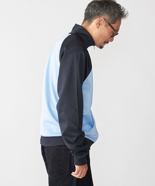 FRED PERRY（フレッドペリー）の「FRED PERRY: コントラスト スリーブ トラック ジャケット（ジャージ・メンズ・ライトブルー/レッド・MEDIUM/LARGE/X-LARGE）」の11枚目の写真