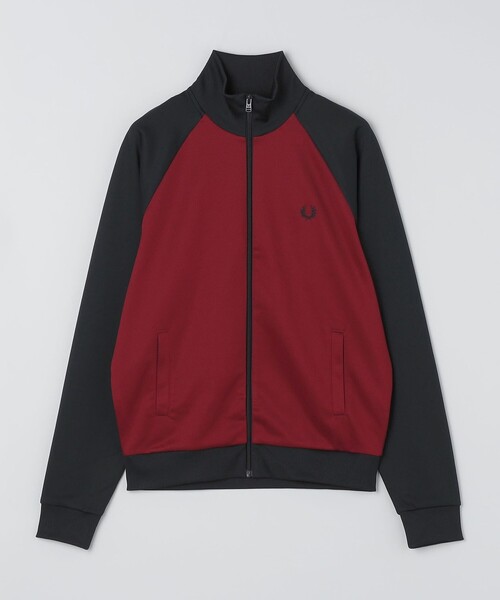 FRED PERRY（フレッドペリー）の「FRED PERRY: コントラスト スリーブ トラック ジャケット（ジャージ・メンズ・ライトブルー/レッド・MEDIUM/LARGE/X-LARGE）」の13枚目の写真