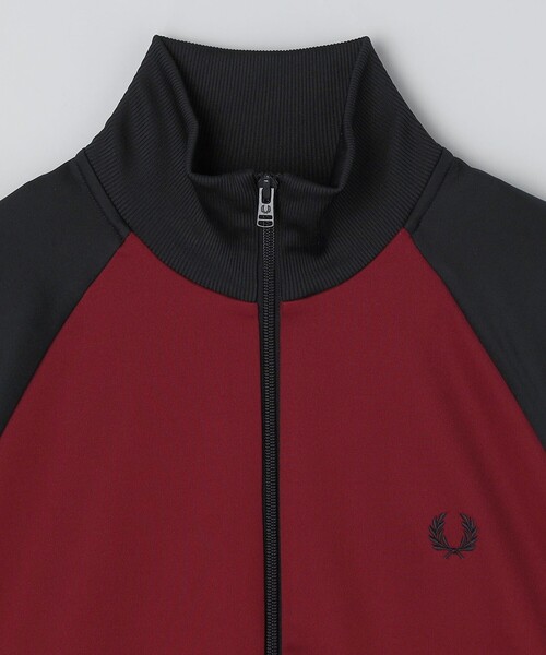 FRED PERRY（フレッドペリー）の「FRED PERRY: コントラスト スリーブ トラック ジャケット（ジャージ・メンズ・ライトブルー/レッド・MEDIUM/LARGE/X-LARGE）」の15枚目の写真