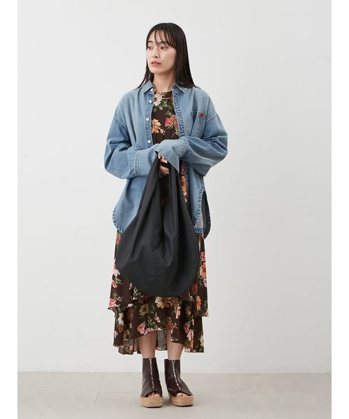 カーブヘムオーバーシャツ（シャツ/ブラウス）｜Mila Owen（ミラ