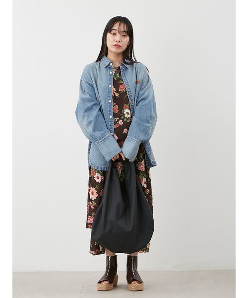 カーブヘムオーバーシャツ（シャツ/ブラウス）｜Mila Owen（ミラ  