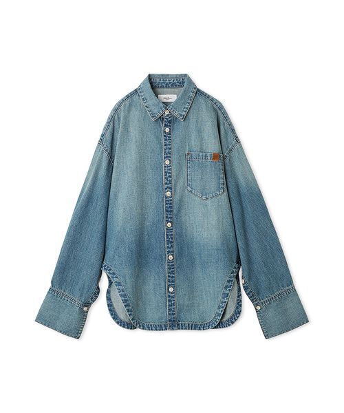 Mila Owen カーブヘムオーバーシャツ カーブヘムオーバーシャツ（シャツ/ブラウス）｜Mila Owen（ミラ