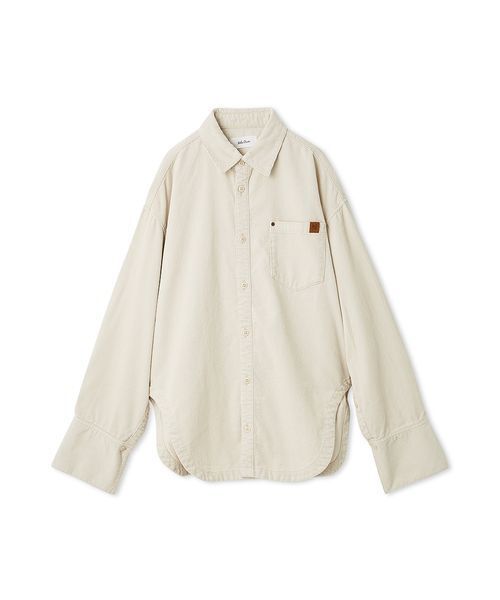 Mila Owen カーブヘムオーバーシャツ カーブヘムオーバーシャツ（シャツ/ブラウス）｜Mila Owen（ミラ