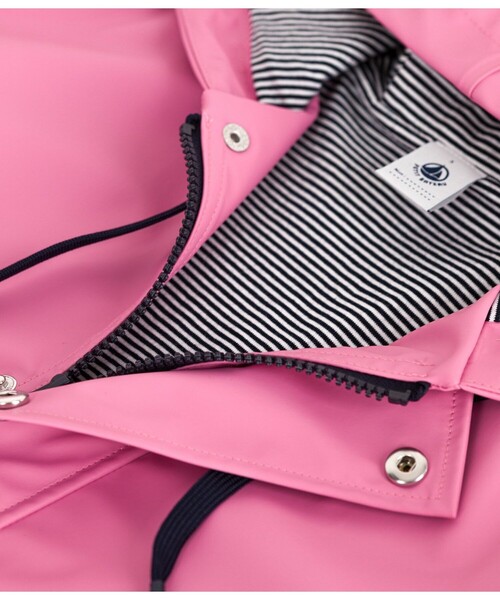 PETIT BATEAU(プチバトー)の「ヨットパーカ(マウンテンパーカー・レディース・ピンク/レッド/グリーン・X-SMALL/SMALL/MEDIUM/LARGE)」の9枚目の写真
