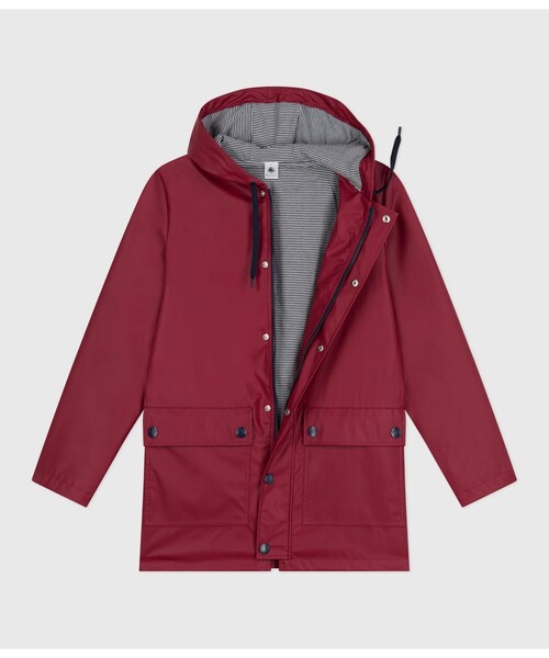 PETIT BATEAU(プチバトー)の「ヨットパーカ(マウンテンパーカー・レディース・ピンク/レッド/グリーン・X-SMALL/SMALL/MEDIUM/LARGE)」の13枚目の写真
