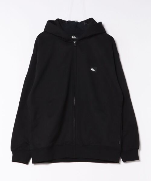 クイックシルバー　フード付きブラック セール】WR ICON OF SURF ZIP/クイックシルバーバックプリントジップ