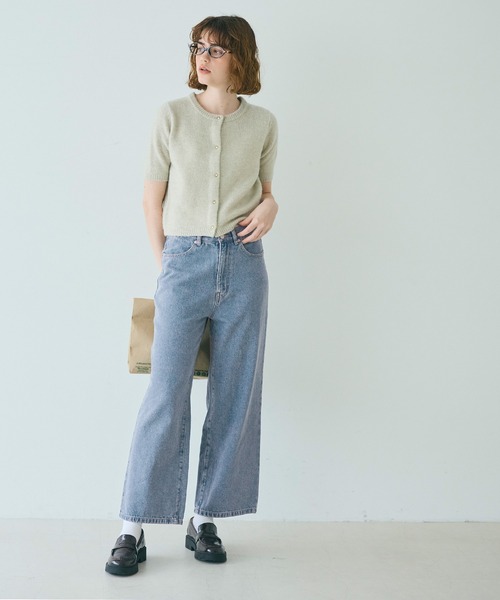 coca（coca）（コカ）の「ストレートデニムパンツ（デニムパンツ・レディース・ブルー・M/L/S）」の18枚目の写真