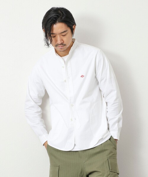 DANTON（ダントン）の「【DANTON/ダントン】DT-B0280 SOX BAND COLLAR SHIRT 25AW（シャツ/ブラウス・メンズ・ホワイト/キナリ・38/42/44/40）」の7枚目の写真