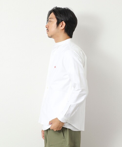 DANTON（ダントン）の「【DANTON/ダントン】DT-B0280 SOX BAND COLLAR SHIRT 25AW（シャツ/ブラウス・メンズ・ホワイト/キナリ・38/42/44/40）」の8枚目の写真