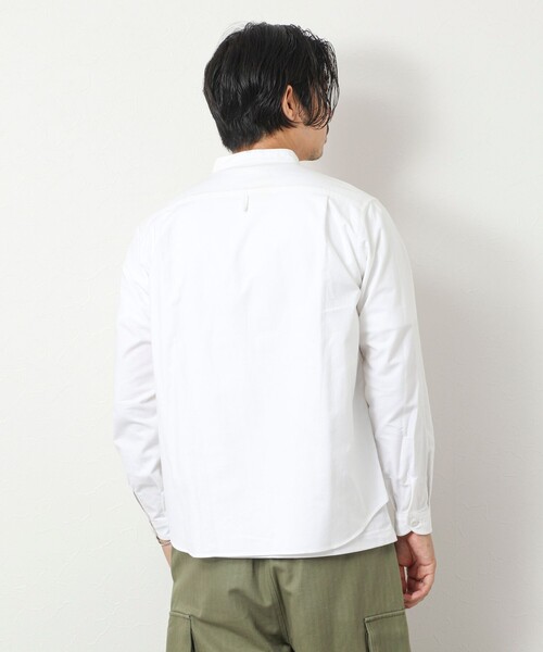 DANTON（ダントン）の「【DANTON/ダントン】DT-B0280 SOX BAND COLLAR SHIRT 25AW（シャツ/ブラウス・メンズ・ホワイト/キナリ・38/42/44/40）」の9枚目の写真