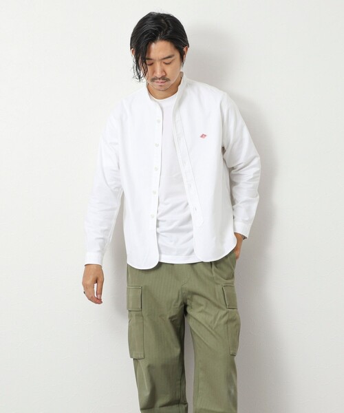DANTON（ダントン）の「【DANTON/ダントン】DT-B0280 SOX BAND COLLAR SHIRT 25AW（シャツ/ブラウス・メンズ・ホワイト/キナリ・38/42/44/40）」の11枚目の写真