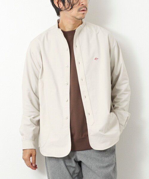 DANTON（ダントン）の「【DANTON/ダントン】DT-B0280 SOX BAND COLLAR SHIRT 25AW（シャツ/ブラウス・メンズ・ホワイト/キナリ・38/42/44/40）」の15枚目の写真