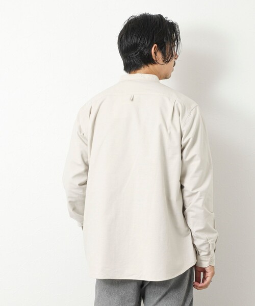 DANTON（ダントン）の「【DANTON/ダントン】DT-B0280 SOX BAND COLLAR SHIRT 25AW（シャツ/ブラウス・メンズ・ホワイト/キナリ・38/42/44/40）」の19枚目の写真