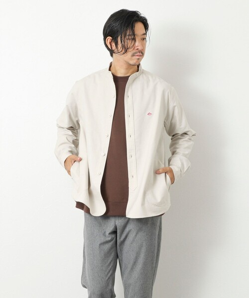 DANTON（ダントン）の「【DANTON/ダントン】DT-B0280 SOX BAND COLLAR SHIRT 25AW（シャツ/ブラウス・メンズ・ホワイト/キナリ・38/42/44/40）」の20枚目の写真
