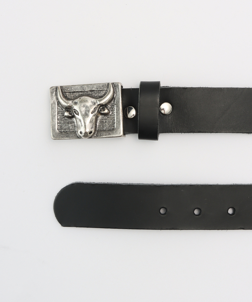 417 EDIFICE（フォーワンセブンエディフィス）の「CEINTURE BOUCLE TORO（ベルト・メンズ・ブラック・95/85）」の3枚目の写真