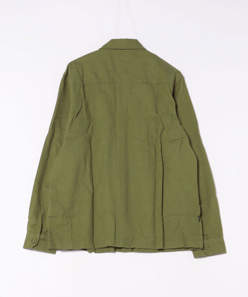 STANCE(スタンス)の「【STANCE/スタンス】長袖コットンシャツ LOWELL LS BUTTON UP(シャツ/ブラウス・メンズ・グリーン・MEDIUM)」の2枚目の写真