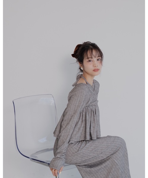 jumelle（ジュメロ）の「【25AWアクセ部門 売上個数１位】ベロアリボンクリップ（バレッタ/ヘアクリップ・レディース・ブラウン/ブラック・FREE）」の7枚目の写真