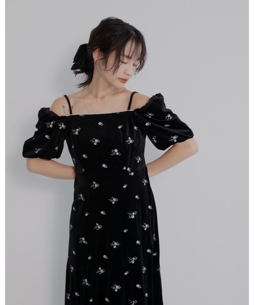 jumelle（ジュメロ）の「【25AWアクセ部門 売上個数１位】ベロアリボンクリップ（バレッタ/ヘアクリップ・レディース・ブラウン/ブラック・FREE）」の9枚目の写真