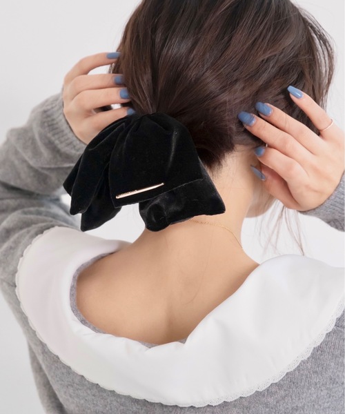 jumelle（ジュメロ）の「【25AWアクセ部門 売上個数１位】ベロアリボンクリップ（バレッタ/ヘアクリップ・レディース・ブラウン/ブラック・FREE）」の22枚目の写真
