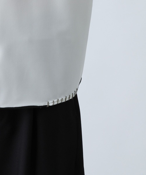 HARE(ハレ)の「スケッチラインステッチシャツ(HARE)(シャツ/ブラウス・メンズ・ブラック/ブルー/ホワイト/ベージュ・FREE)」の20枚目の写真