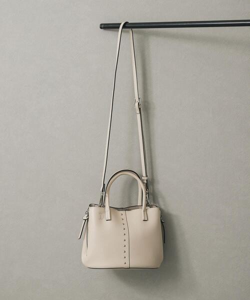 SENSE OF PLACE by URBAN RESEARCH（センスオブプレイスバイアーバンリサーチ）の「スタッズショルダーバッグ（ショルダーバッグ・レディース・レッド/アイボリー/ブラック・ONE）」の17枚目の写真