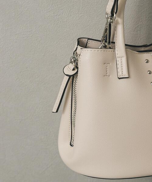 SENSE OF PLACE by URBAN RESEARCH（センスオブプレイスバイアーバンリサーチ）の「スタッズショルダーバッグ（ショルダーバッグ・レディース・レッド/アイボリー/ブラック・ONE）」の18枚目の写真