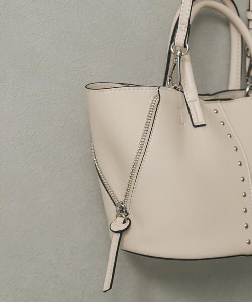 SENSE OF PLACE by URBAN RESEARCH（センスオブプレイスバイアーバンリサーチ）の「スタッズショルダーバッグ（ショルダーバッグ・レディース・レッド/アイボリー/ブラック・ONE）」の19枚目の写真