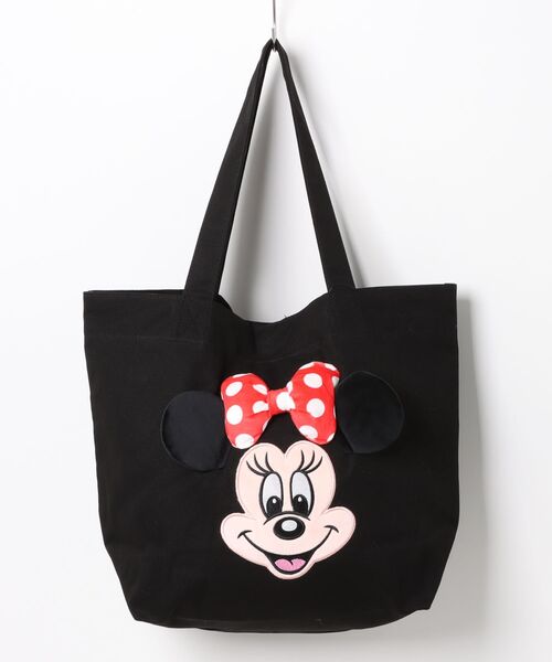 Disney（ディズニー）の「Disney フェイストート（トートバッグ・レディース・ブラック/ブラック系その他/ピンク・FREE）」の5枚目の写真