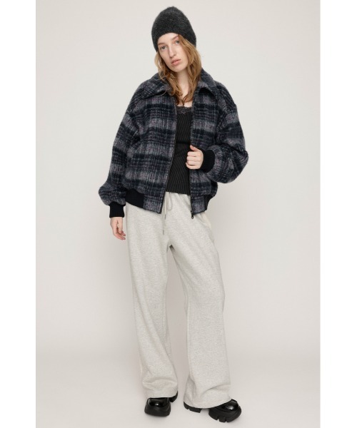 SLY(スライ)の「LACE DOCKING TOPS レースドッキング トップス 秋服 冬服(Tシャツ/カットソー・レディース・カーキ/ライトブラック/レッド・FREE)」の4枚目の写真
