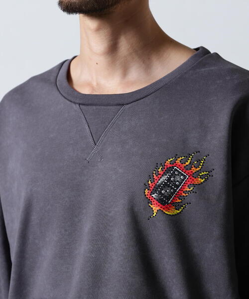FR(13)NDS(フレンズ)の「FR(13)NDS × Ed Hardy/フレンズ × エド・ハーディ/コラボスウェット(スウェット・メンズ・ブラウン/グレー・M/L)」の17枚目の写真