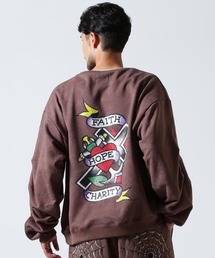 FR(13)NDS（フレンズ）の「FR(13)NDS × Ed Hardy/フレンズ × エド・ハーディ/コラボスウェット（スウェット）」