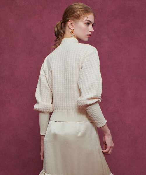 セール】【LOULOU WILLOUGHBY】ロングリブカフスモールプルオーバー