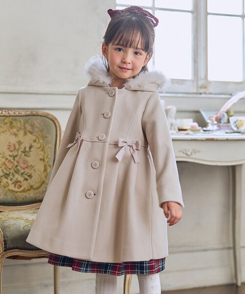 フード取り外し可能】ウールライクコート（その他アウター）｜ANY