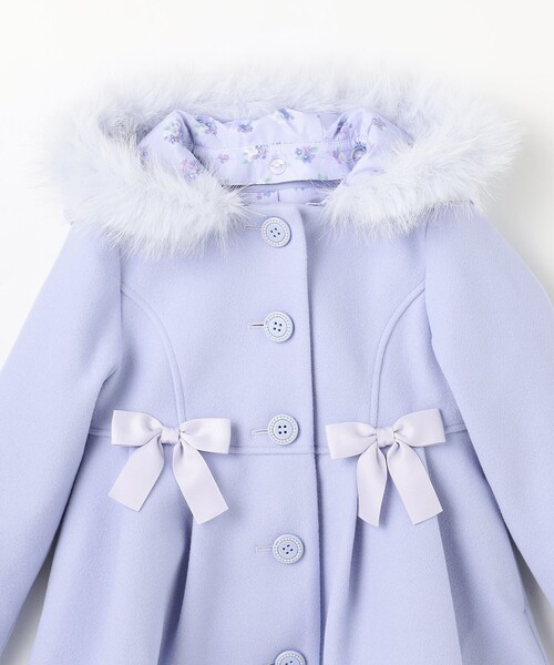 ANY（エニィ）の「【フード取り外し可能】ウールライクコート（その他アウター・キッズ・サックスブルー系/ベージュ系・130/120/110）」の17枚目の写真