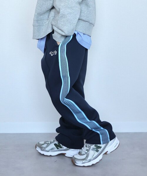 PENNEYS(ぺニーズ)の「KIDS【FOX×TYPY】(ジュニアサイズあり)ストレッチジャージトラックパンツ(スウェットパンツ・キッズ・ブラウン/ネイビー/ブラック・SMALL/MEDIUM/LARGE/X-LARGE/XX-LARGE)」の11枚目の写真