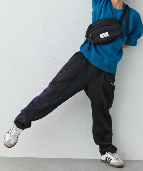 PENNEYS(ぺニーズ)の「KIDS【FOX×TYPY】(ジュニアサイズあり)ストレッチジャージトラックパンツ(スウェットパンツ・キッズ・ブラウン/ネイビー/ブラック・SMALL/MEDIUM/LARGE/X-LARGE/XX-LARGE)」の13枚目の写真