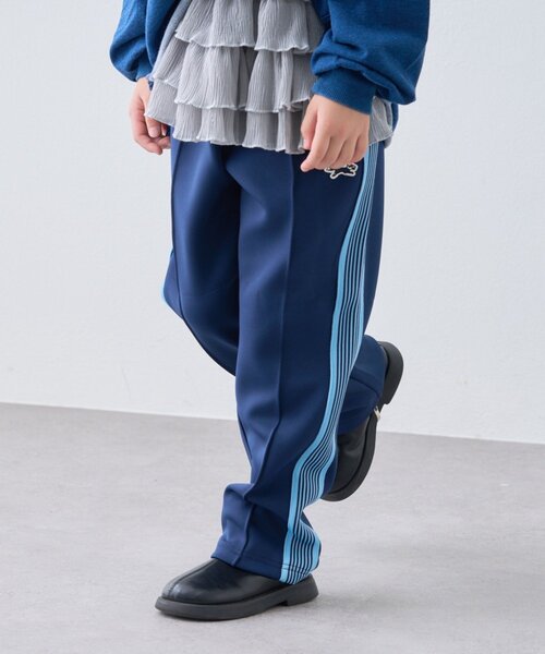 PENNEYS(ぺニーズ)の「KIDS【FOX×TYPY】(ジュニアサイズあり)ストレッチジャージトラックパンツ(スウェットパンツ・キッズ・ブラウン/ネイビー/ブラック・SMALL/MEDIUM/LARGE/X-LARGE/XX-LARGE)」の14枚目の写真