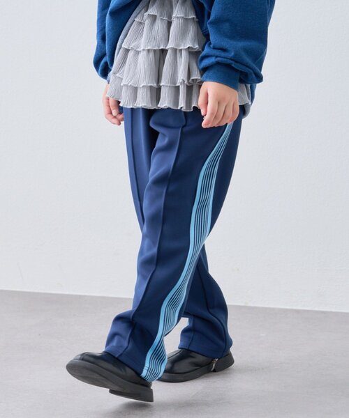 PENNEYS(ぺニーズ)の「KIDS【FOX×TYPY】(ジュニアサイズあり)ストレッチジャージトラックパンツ(スウェットパンツ・キッズ・ブラウン/ネイビー/ブラック・SMALL/MEDIUM/LARGE/X-LARGE/XX-LARGE)」の15枚目の写真